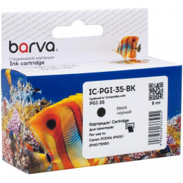   Barva Картридж Canon PGI-35 BK (1509B001) 9 мл, черный  (IC-PGI-35-BK)