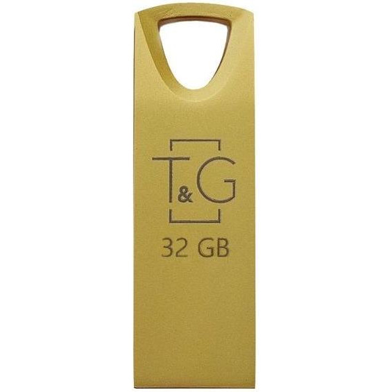 T&G 32 GB 117 Metal Series Gold (TG117GD-32G) - зображення 1