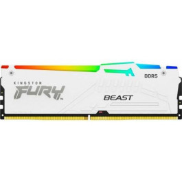   Kingston FURY 32 GB DDR5 6400 MHz Beast RGB White (KF564C32BWA-32)