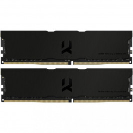   GOODRAM 32 GB (2x16GB) DDR4 3600 MHz IRDM Pro Deep Black (IRP-K3600D4V64L18S/32GDC)