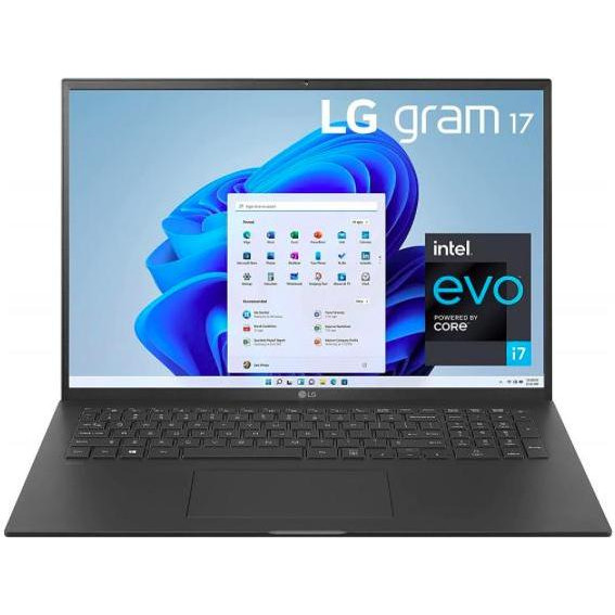 LG gram 17" Ultra-Lightweight and Slim Laptop (17Z95P-K.AAB9U1) - зображення 1