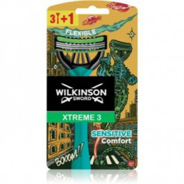   Wilkinson Sword Xtreme 3 Sensitive Comfort (limited edition) одноразова бритва для чоловіків 4 кс