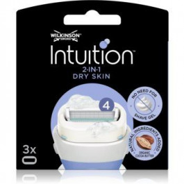   Wilkinson Sword Intuition Dry Skin Змінні картриджі 3 кс