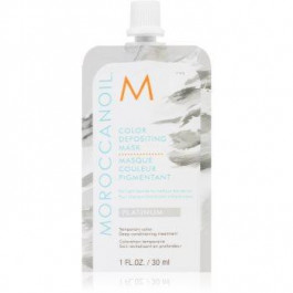   Moroccanoil Color Depositing делікатна поживна маска без перманентних кольорових пігментів Platinum 30 мл