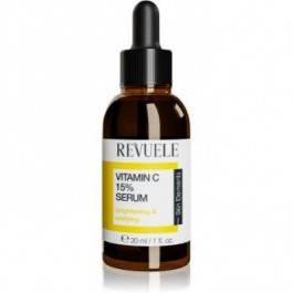   Revuele Vitamin C 15% Serum розяснююча сироватка для вирівнювання тону шкіри 30 мл