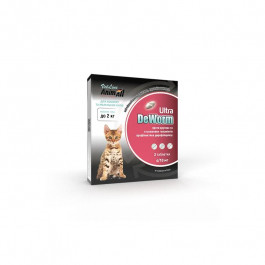   AnimAll Антигельмінтний препарат VetLine DeWorm Ultra для котів та кошенят до 2 кг 2 т 179764 (4820275970602