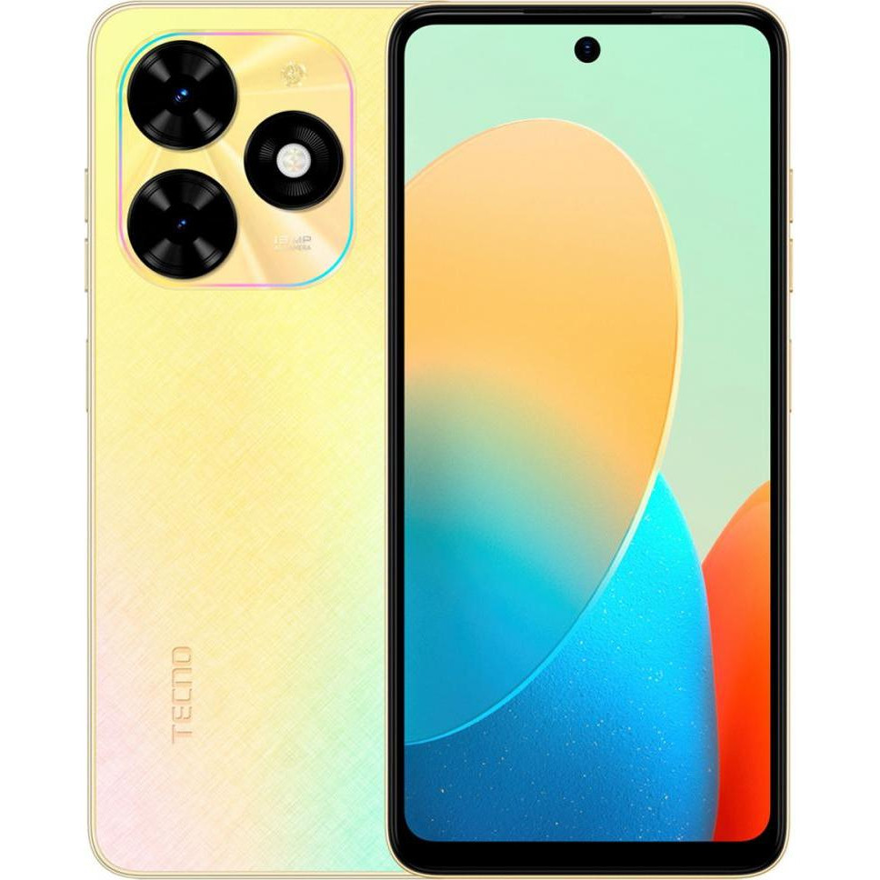 Tecno Spark Go 2024 (BG6) 4/128GB Alpenglow Gold (4894947018091) - зображення 1