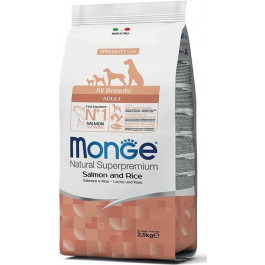   Monge All breeds Adult Salmon&Rice 15 кг (8009470006361)