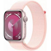 Apple Watch Series 9 GPS 45mm Pink Aluminum Case w. Light Pink S. Loop (MR9J3) - зображення 1