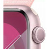 Apple Watch Series 9 GPS 45mm Pink Aluminum Case w. Light Pink S. Loop (MR9J3) - зображення 3