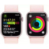 Apple Watch Series 9 GPS 45mm Pink Aluminum Case w. Light Pink S. Loop (MR9J3) - зображення 4