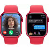 Apple Watch Series 9 GPS 41mm PRODUCT RED Alu. Case w. PRODUCT RED Sport Band - S/M (MRXG3) - зображення 6