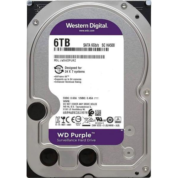 WD Purple Surveillance 6 TB (WD63PURZ) - зображення 1