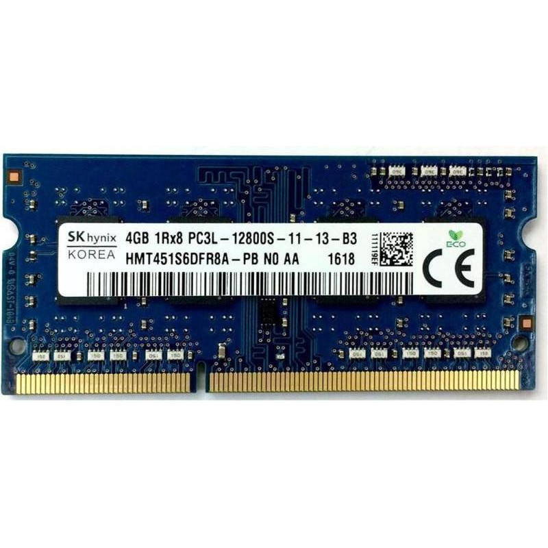 SK hynix 4 GB SO-DIMM DDR3L 1600 MHz (HMT451S6DFR8A-PB) - зображення 1