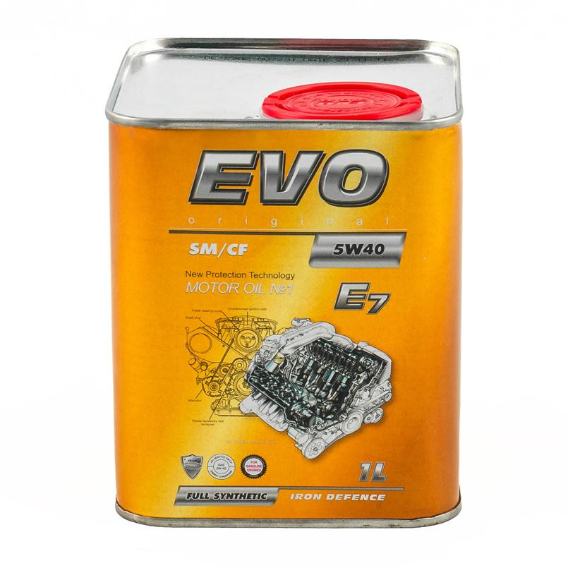 EVO lubricants EVO E7 5W-40 1л - зображення 1