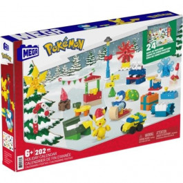   Pokemon Адвент-календар Mega Construx  Зимові пригоди Покемонів (GYG99)