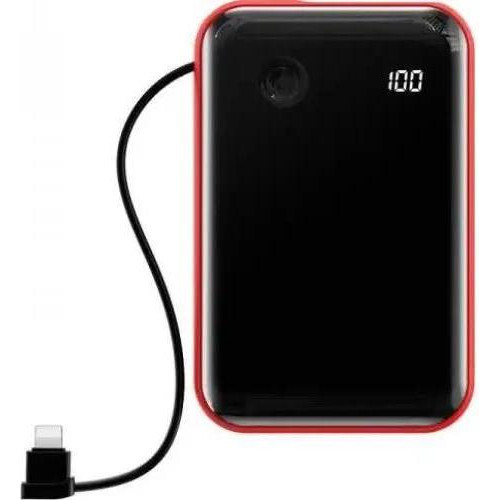 Baseus Mini S Digital Display 3A 10000mAh Red (PPXF-E09) - зображення 1