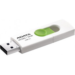   ADATA 32 GB UV320 White/Green (AUV320-32G-RWHGN)