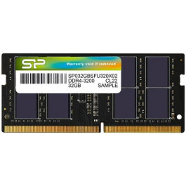   Silicon Power 32 GB SO-DIMM DDR4 3200 MHz (SP032GBSFU320X02)