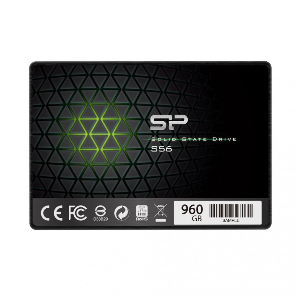 Silicon Power Slim S56 120 GB (SP120GBSS3S56B25) - зображення 1