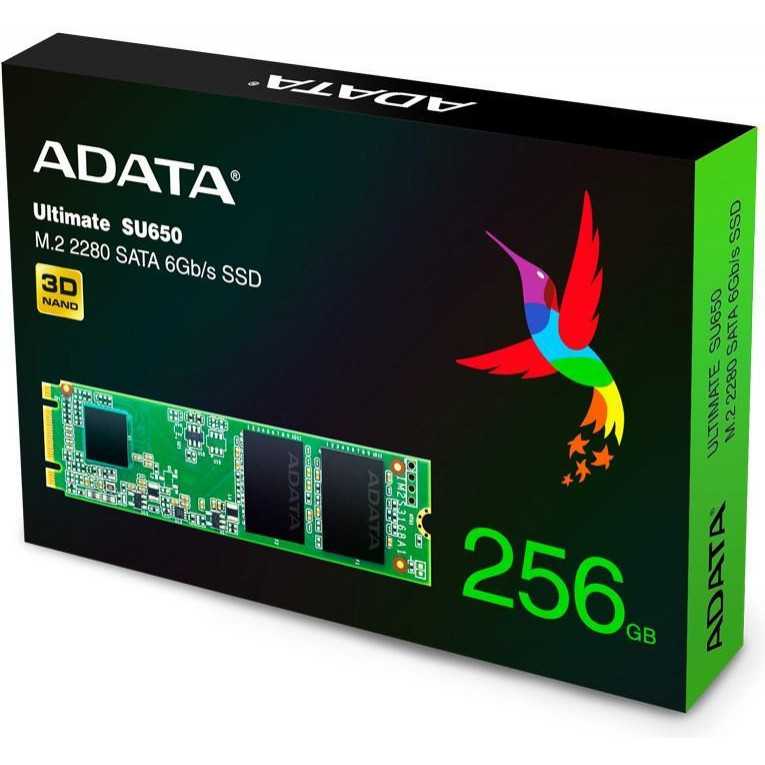 ADATA Ultimate SU650 256 GB (ASU650NS38-256GT-C) - зображення 1