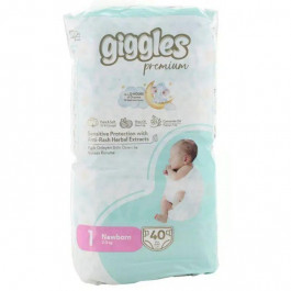   giggles Natural Newborn 1, 40 шт