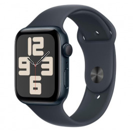   Apple Watch Series 9 GPS 45mm Midnight Alu. Case w. Winter Blue Sport Band - S/M (MR9Q3+MT413)