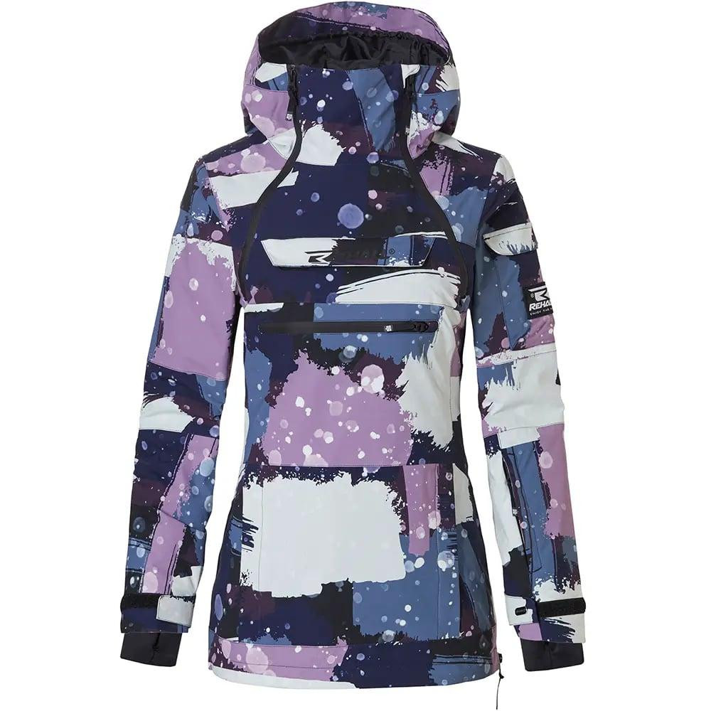 Rehall Жіноча гірськолижна куртка  Vie W 2024 camo abstract lavender (60445-5022) S - зображення 1