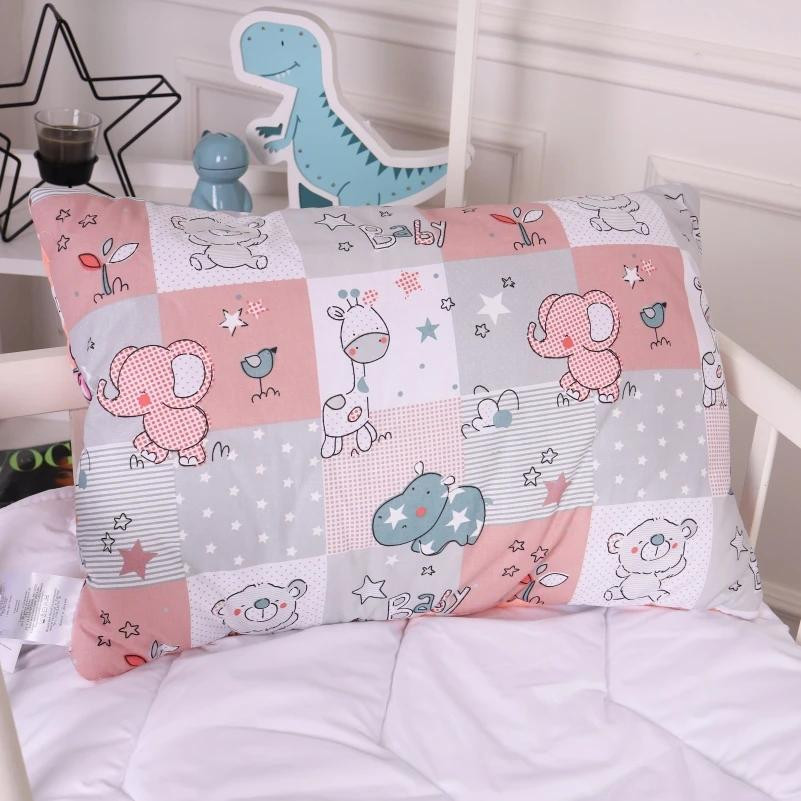 MirSon Подушка антиалергенна  Kids Time 20-0028 Little girl Teddy 50x70 см EcoSilk Середня (2200009668975) - зображення 1