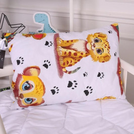   MirSon Подушка антиалергенна  Kids Time 20-0034 King Tiger 40x60 см EcoSilk Низька (2200009669149)