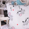 MirSon Подушка антиалергенна  Kids Time 20-0040 Cute white zebra 40x60 Бавовна Низька (2200009665943) - зображення 3