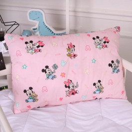   MirSon Подушка антиалергенна  Kids Time 20-0042 Pink Mikey Mouse 50x70 см EcoSilk Середня (2200009669392)