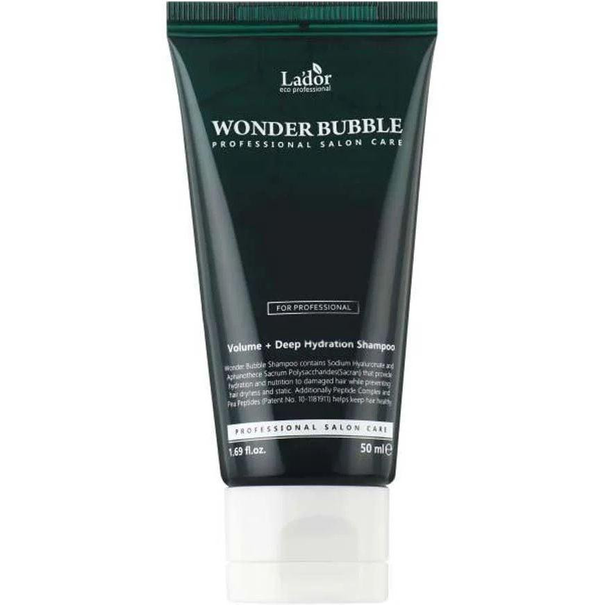 Lador Зволожуючий  Wonder Bubble Shampoo Шампунь 50 мл (8809789632103) - зображення 1