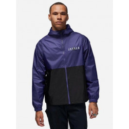   Nike Вітрівка чоловіча  M J Ess Hbr Woven Jacket DV7650-502 2XL Sky J Purple/Black (196969032418)