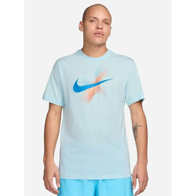 Nike Футболка бавовняна чоловіча  M Nsw Tee 6Mo Swoosh FQ7998-474 L (196977769269) - зображення 1