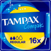 Tampax Тампони  Compak Regular з аплікатором 16 шт (4015400219538) - зображення 1