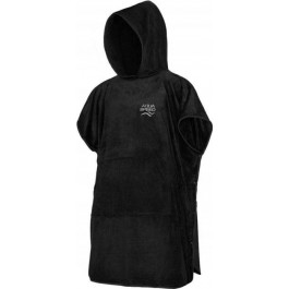   Aqua Speed Рушник пончо  PONCHO 3842 288-07 Уні XL 95x220 см Чорний (5908217638427)