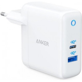   Anker PowerPort+ Atom III 45W USB-C+15W USB-A White (A2322G21)