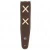 D'Addario Ремень гитарный 25VDG00 Suede Guitar Strap (Brown) - зображення 2