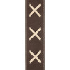 D'Addario Ремень гитарный 25VDG00 Suede Guitar Strap (Brown) - зображення 3