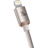 Baseus Crystal Shine Series Fast Charging Data Cable Type-C to Lightning 20W 1.2m Pink (CAJY001304) - зображення 3