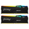 Kingston FURY 64 GB (2x32GB) DDR5 6000 MHz Beast RGB EXPO (KF560C30BBEAK2-64) - зображення 1