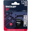 PATRIOT 128 GB microSDXC UHS-I U3 V30 A1 EP + SD adapter PEF128GEP31MCX - зображення 3