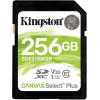 Kingston 256 GB SDXC Class 10 UHS-I U3 Canvas Select Plus SDS2/256GB - зображення 1