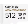 SanDisk 512 GB microSDXC High Endurance UHS-I U3 V30 + SD adapter (SDSQQNR-512G-GN6IA) - зображення 1