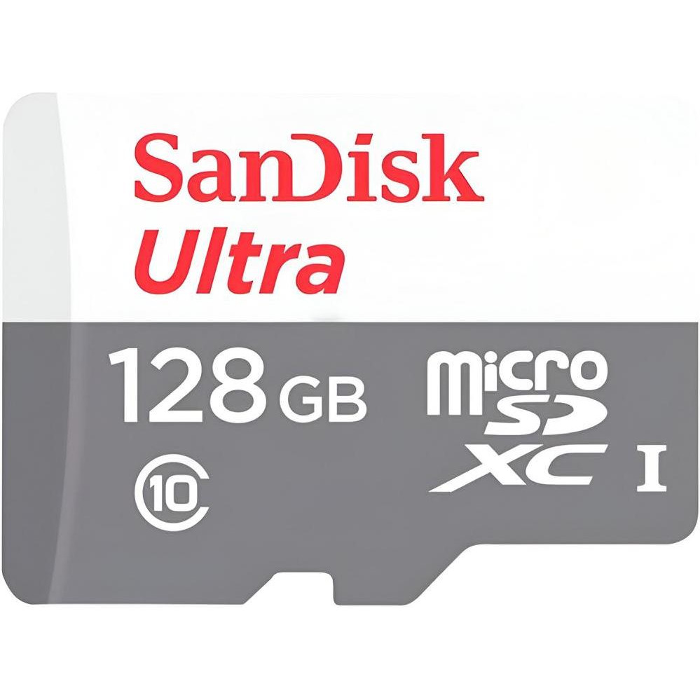 SanDisk 128 GB microSDHC UHS-I Ultra SDSQUNR-128G-GN6MN - зображення 1