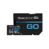 TEAM 64 GB microSDXC UHS-I U3 V30 GO + SD Adapter TGUSDX64GU303 - зображення 1