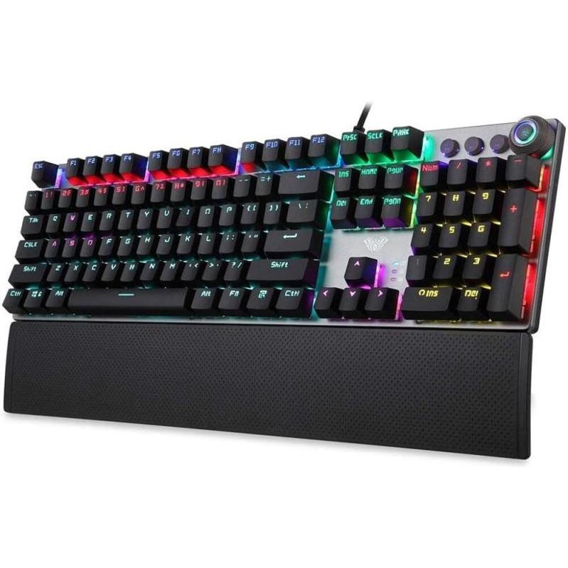 AULA Fireshock V2 Mechanical Wired Keyboard - зображення 1