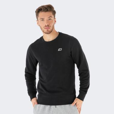 New Balance Чорна чоловіча кофта  Small Logo Crew Sweat nblMT23601BK - зображення 1