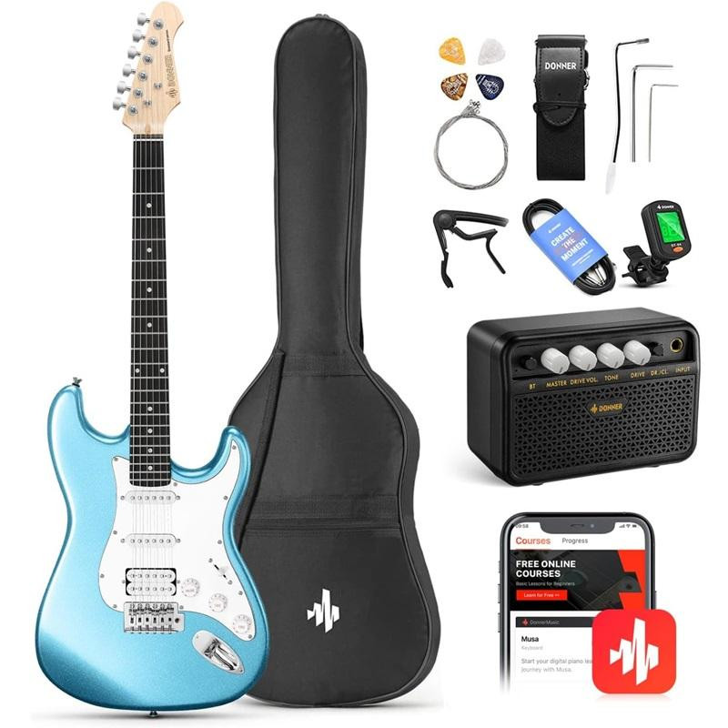 Donner Music DST-100 Kit Lake Blue EC1168 - зображення 1